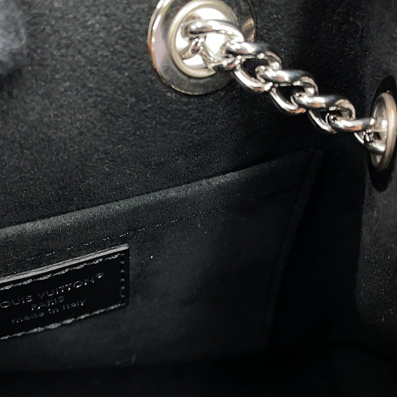 ルイヴィトン ハンドバッグ ラムレザー ノーウェイ・バイブ M14377 LOUIS VUITTON ヴィトン バッグ 2way 黒 ブラック