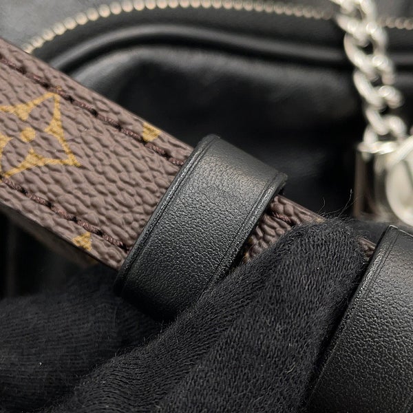 ルイヴィトン ハンドバッグ ラムレザー ノーウェイ・バイブ M14377 LOUIS VUITTON ヴィトン バッグ 2way 黒 ブラック