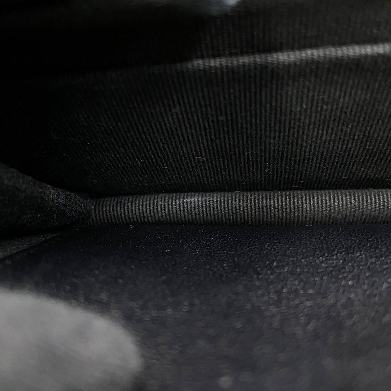 シャネル チェーンウォレット トレンディCC マトラッセ ココマーク ラムスキン AP4184 CHANEL 財布 黒