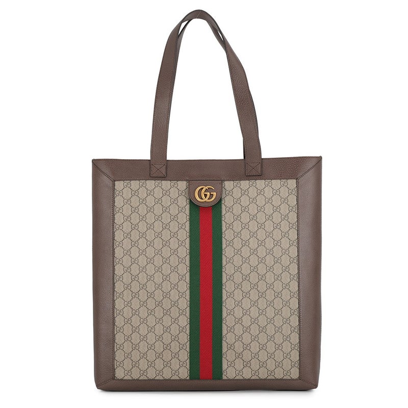 グッチトートバッグ オフィディア GGスプリーム ラージ レザー 519335 GUCCI バッグ アウトレット品