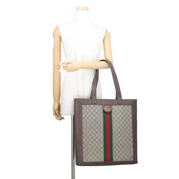 グッチトートバッグ オフィディア GGスプリーム ラージ レザー 519335 GUCCI バッグ アウトレット品