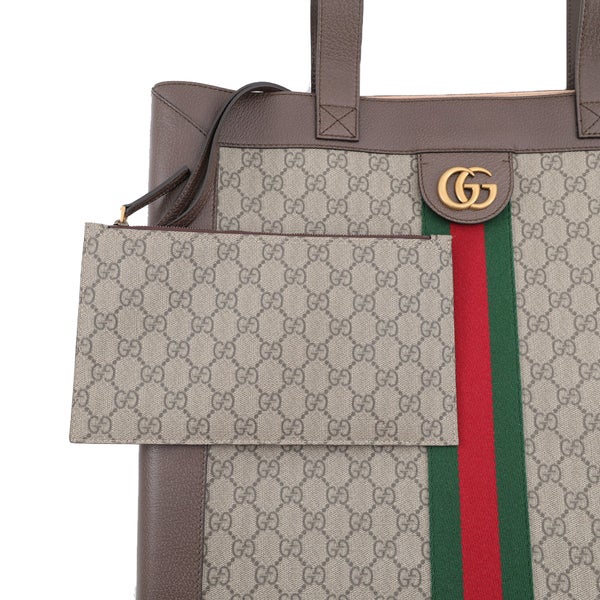 グッチトートバッグ オフィディア GGスプリーム ラージ レザー 519335 GUCCI バッグ アウトレット品