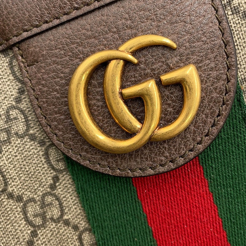 グッチトートバッグ オフィディア GGスプリーム ラージ レザー 519335 GUCCI バッグ アウトレット品