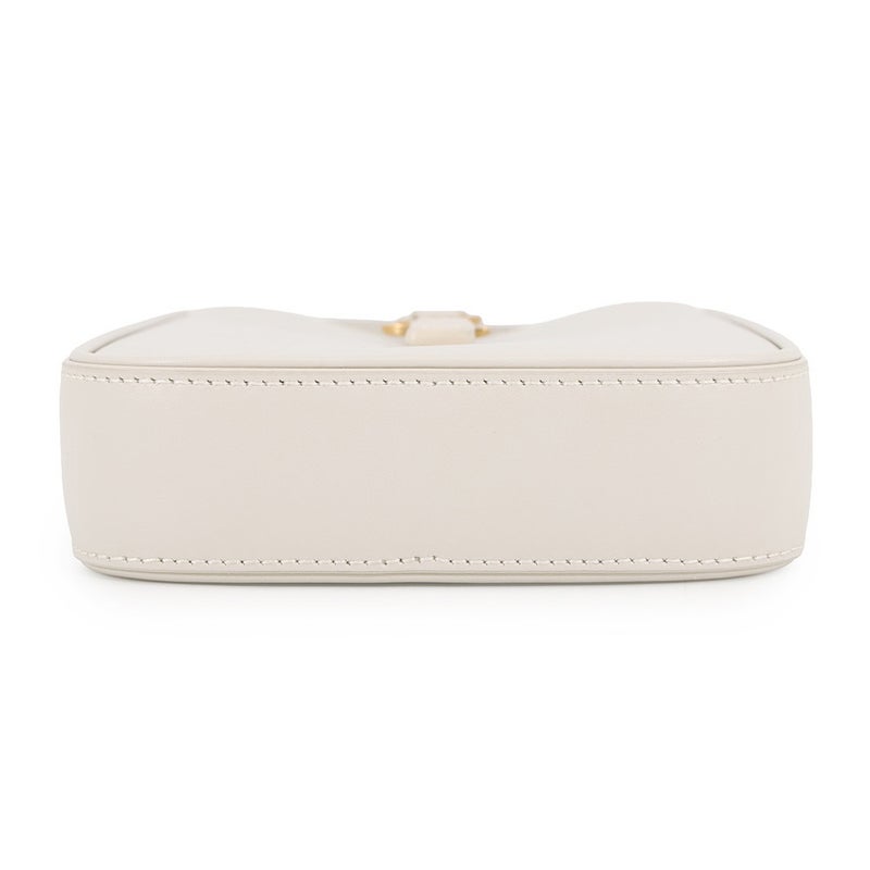 サンローランパリ ショルダーバッグ LE 5 A 7 ミニ バーティカル カーフレザー 735214 SAINT LAURENT PARIS 白