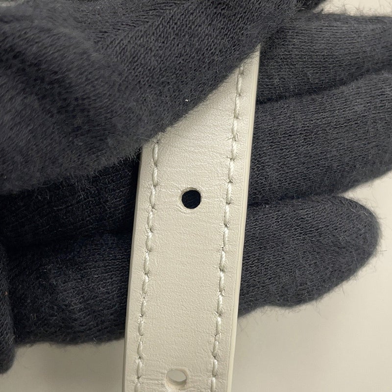 サンローランパリ ショルダーバッグ LE 5 A 7 ミニ バーティカル カーフレザー 735214 SAINT LAURENT PARIS 白