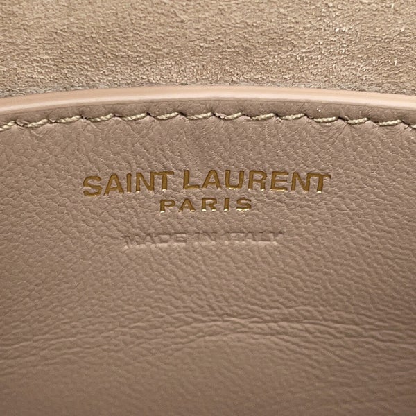 サンローランパリ ショルダーバッグ LE 5 A 7 ミニ バーティカル カーフレザー 735214 SAINT LAURENT PARIS 白