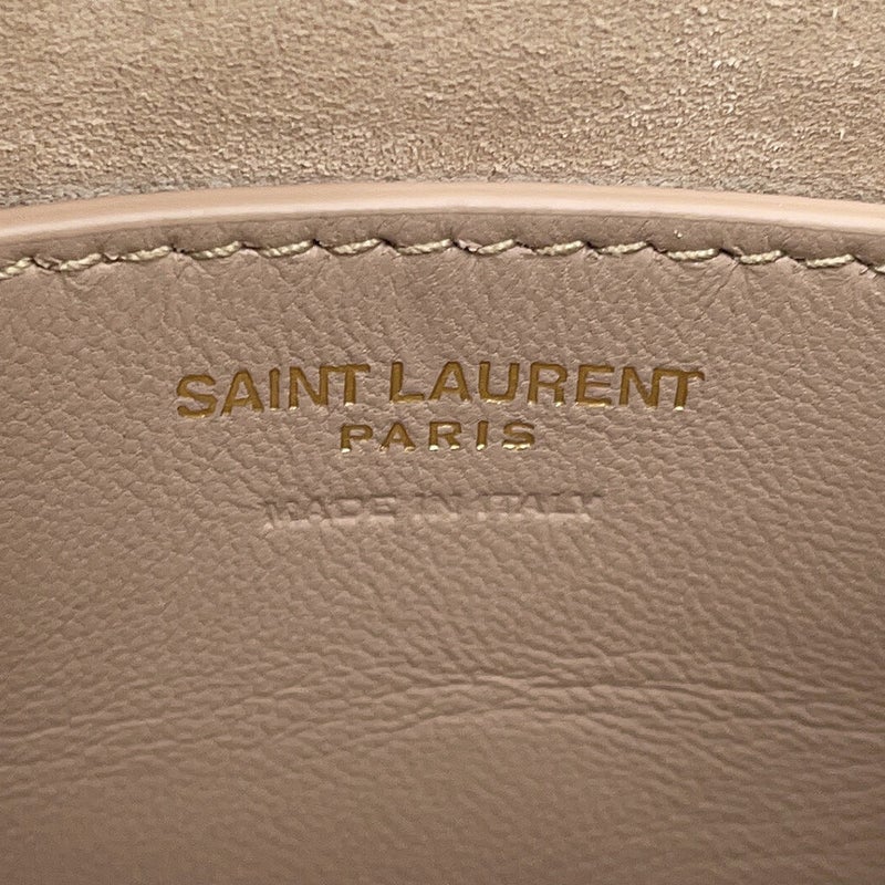 サンローランパリ ショルダーバッグ LE 5 A 7 ミニ バーティカル カーフレザー 735214 SAINT LAURENT PARIS 白