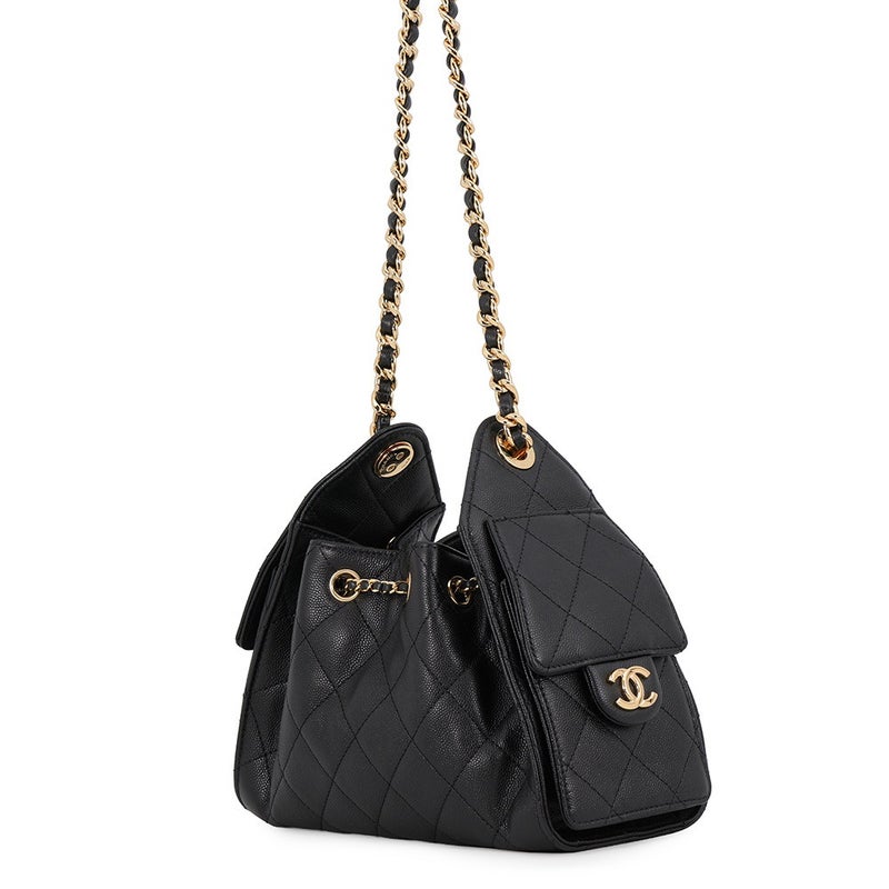 シャネル チェーンショルダーバッグ CHANEL25 ミニ ココマーク ワンショルダー AS5631 CHANEL 黒