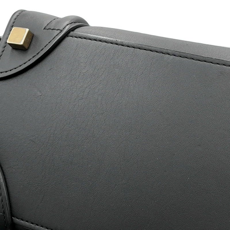 セリーヌ ハンドバッグ ラゲージ マイクロショッパー 189793 CELINE 黒