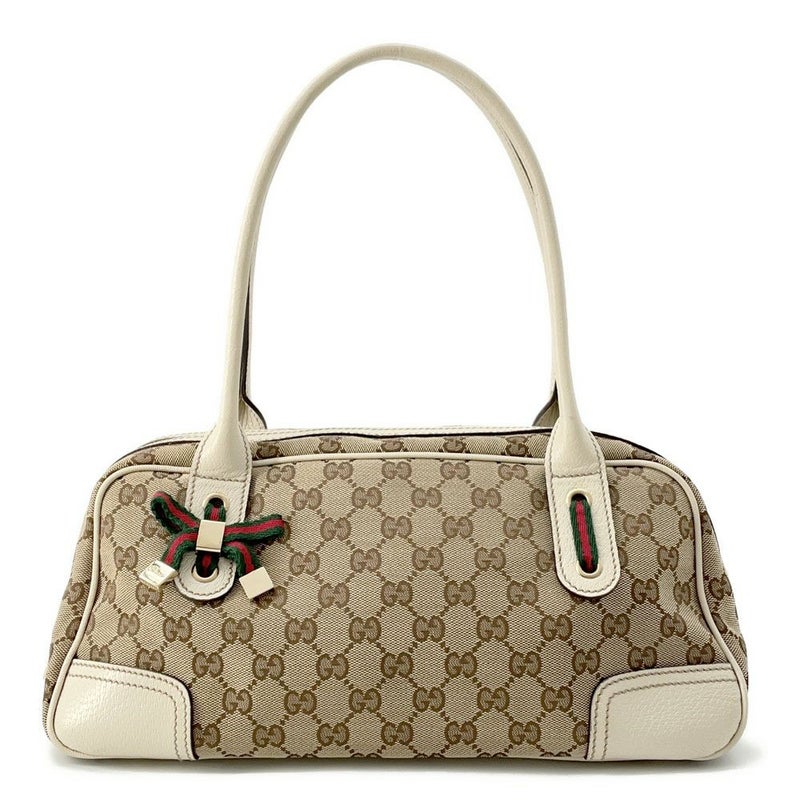 グッチ ショルダーバッグ GGキャンバス プリンシー キャンバス/レザー 161720 GUCCI ミニボストンバッグ