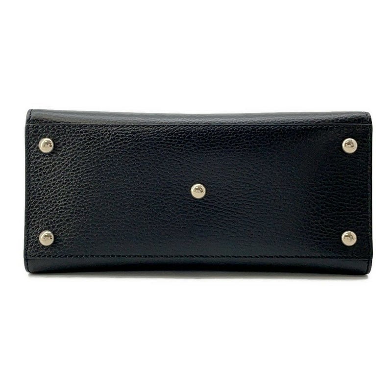グッチ ハンドバッグ ソーホー インターロッキングG レザー 607722 GUCCI ショルダーバッグ 黒 アウトレット品