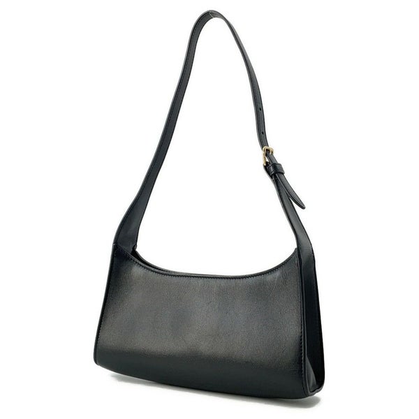 セリーヌ ショルダーバッグ キュイル トリオンフ レザー 198153DU3.38NO CELINE ワンショルダー 黒