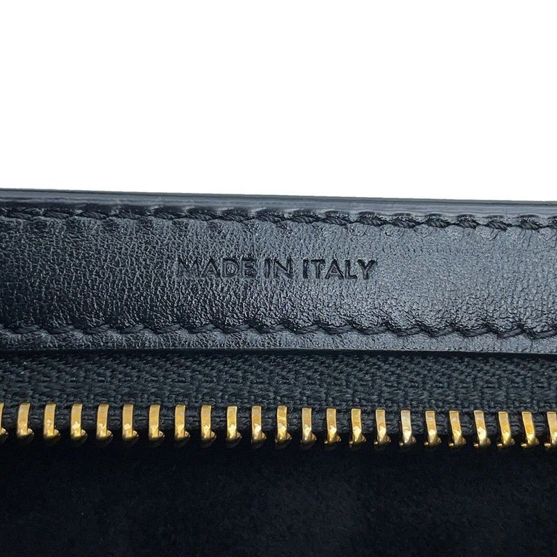 セリーヌ ショルダーバッグ キュイル トリオンフ レザー 198153DU3.38NO CELINE ワンショルダー 黒