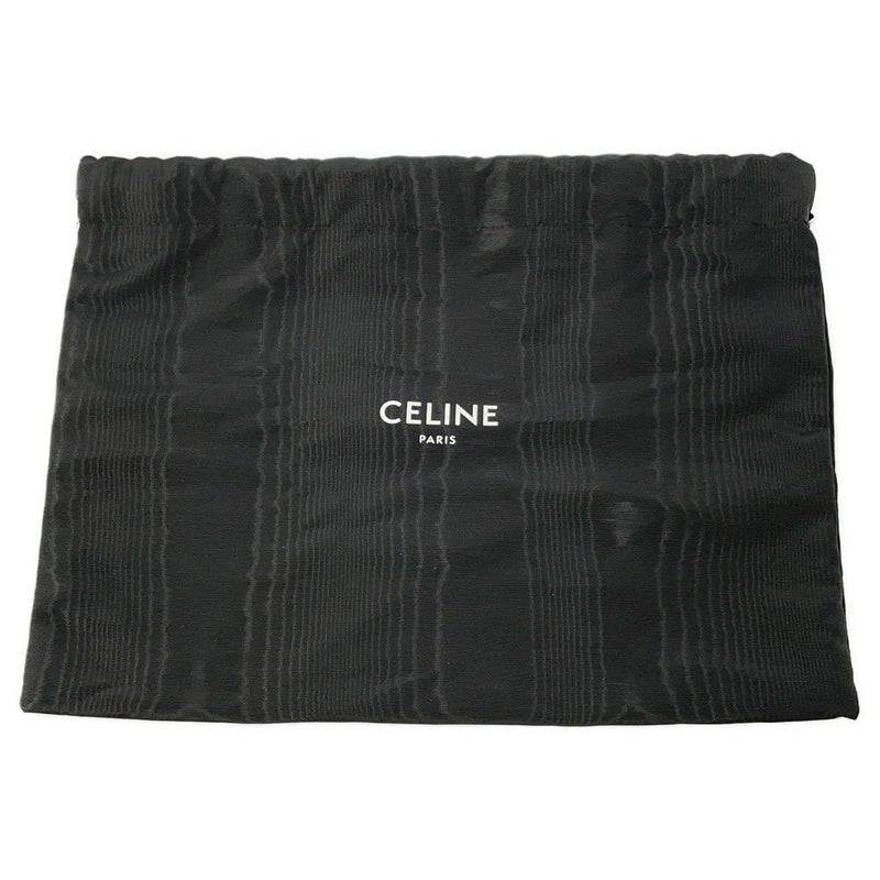 セリーヌ ショルダーバッグ キュイル トリオンフ レザー 198153DU3.38NO CELINE ワンショルダー 黒