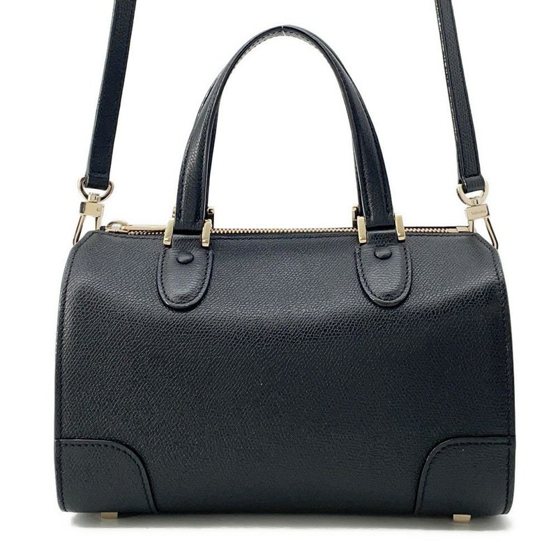 ヴァレクストラ ハンドバッグ バビラ ミニ レザー WBBB0031028LOC99NN Valextra ショルダーバッグ 黒