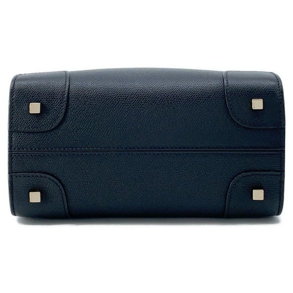 ヴァレクストラ ハンドバッグ バビラ ミニ レザー WBBB0031028LOC99NN Valextra ショルダーバッグ 黒