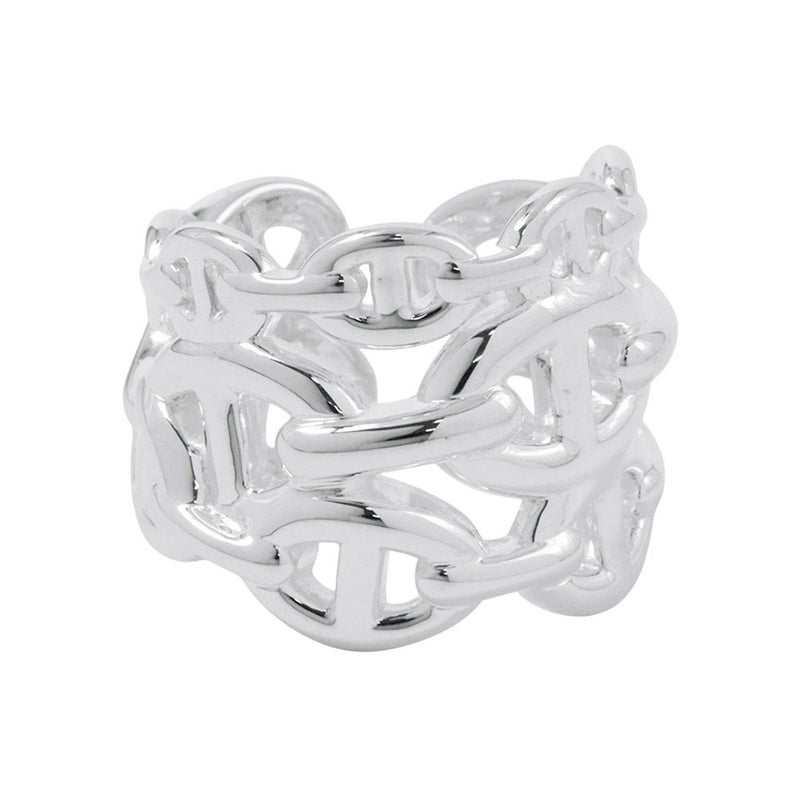 エルメス リング シェーヌダンクル アンシェネGM Enchainee SV925シルバー リングサイズ54 HERMES