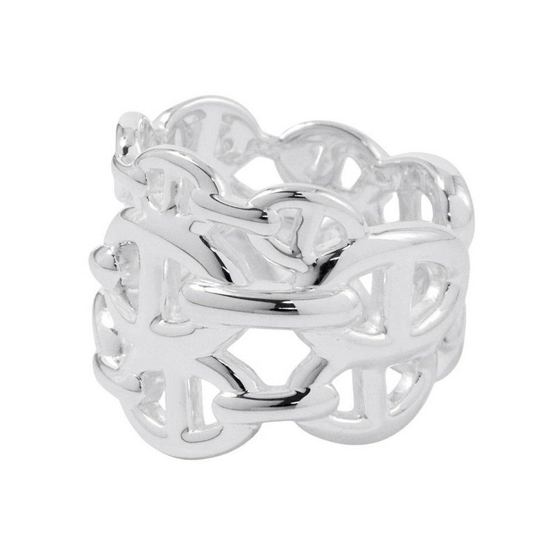 エルメス リング シェーヌダンクル アンシェネGM Enchainee SV925シルバー リングサイズ54 HERMES