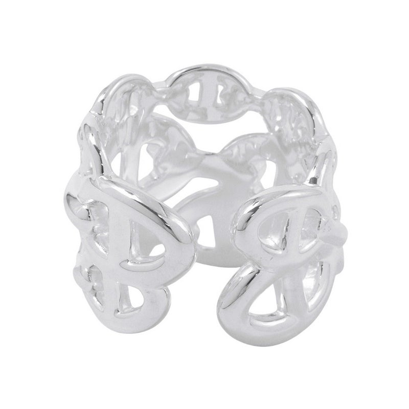 エルメス リング シェーヌダンクル アンシェネGM Enchainee SV925シルバー リングサイズ54 HERMES