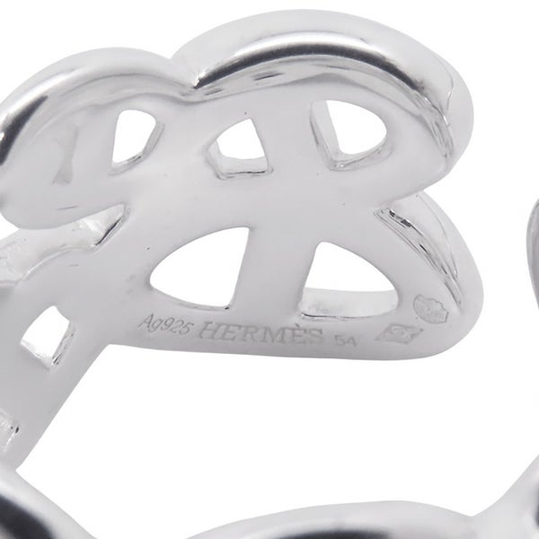 エルメス リング シェーヌダンクル アンシェネGM Enchainee SV925シルバー リングサイズ54 HERMES