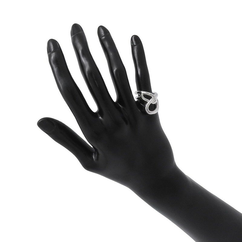 エルメス リング シェーヌダンクル パンク リング SV925シルバー リングサイズ48 HERMES ジュエリー 指輪