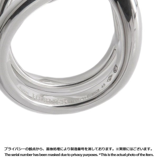 エルメス リング シェーヌダンクル パンク リング SV925シルバー リングサイズ48 HERMES ジュエリー 指輪