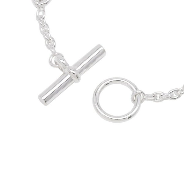 エルメス ブレスレット シェーヌダンクル ファランドール SV925シルバー サイズLG HERMES ジュエリー