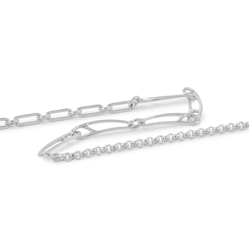 エルメス ネックレス シェーヌダンクル パンク ネックレスST SV925シルバー HERMES ジュエリー