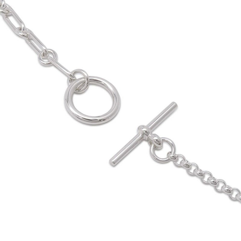 エルメス ネックレス シェーヌダンクル パンク ネックレスST SV925シルバー HERMES ジュエリー