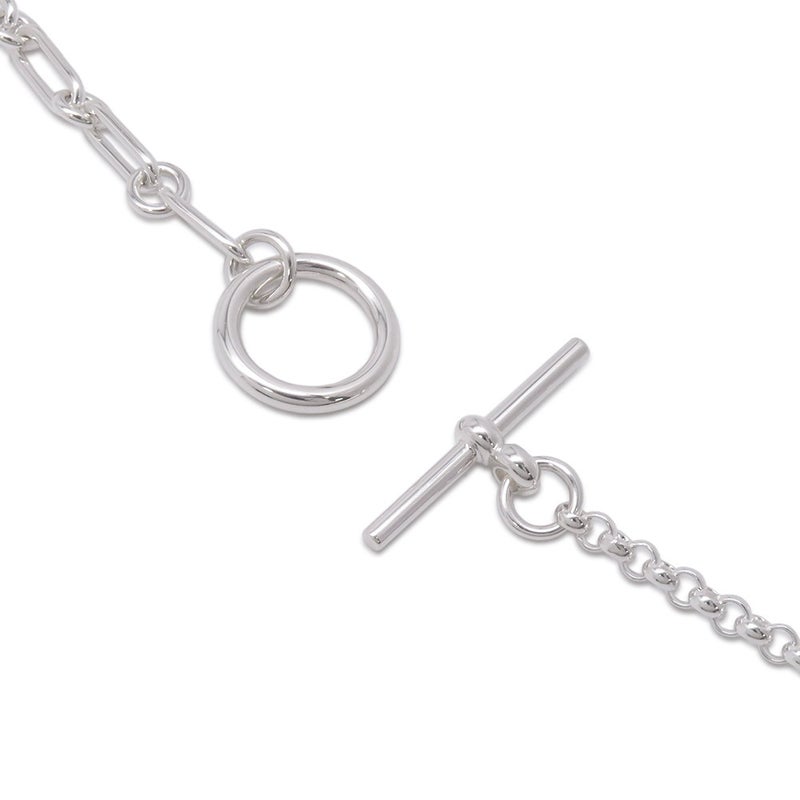 エルメス ネックレス シェーヌダンクル パンク ネックレスST SV925シルバー HERMES ジュエリー