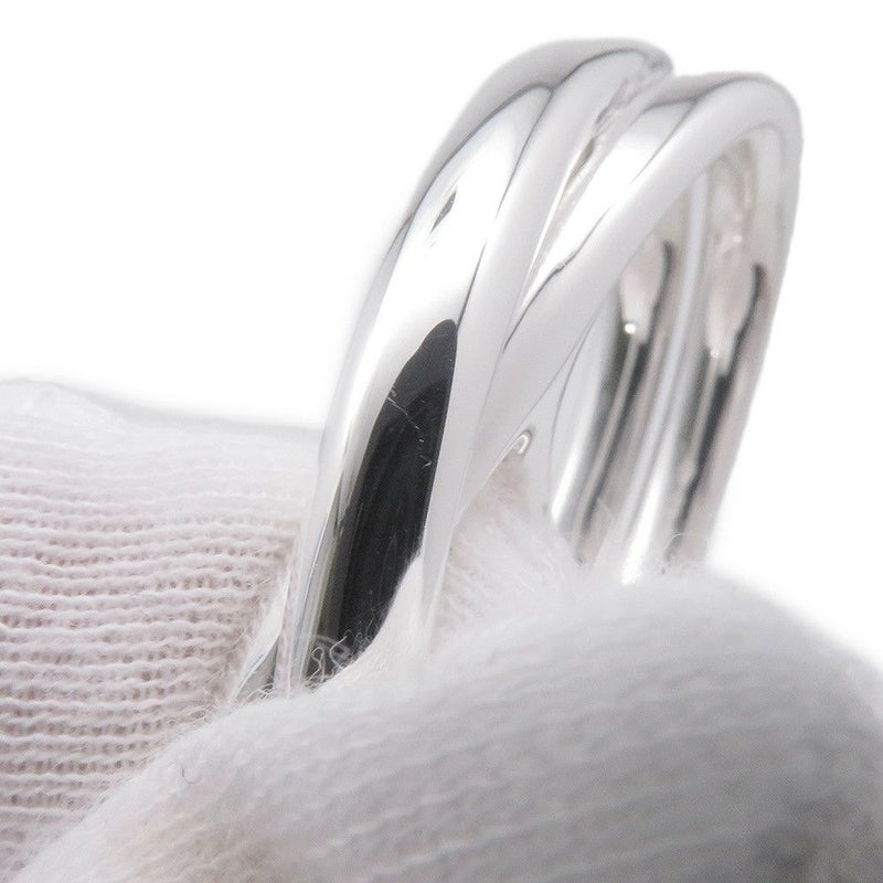 エルメス リング シェーヌダンクル パンク ダブルリング SV925シルバー リングサイズ50 HERMES 指輪 ダブル フィンガー