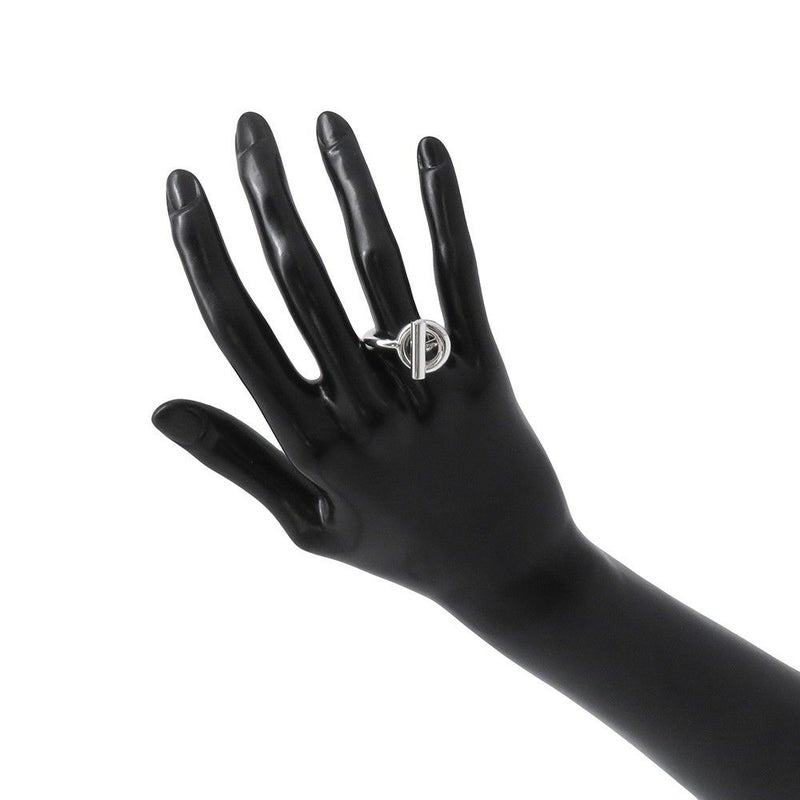 エルメス リング エシャペ MM SV925シルバー リングサイズ55 HERMES ジュエリー 指輪 Echapee