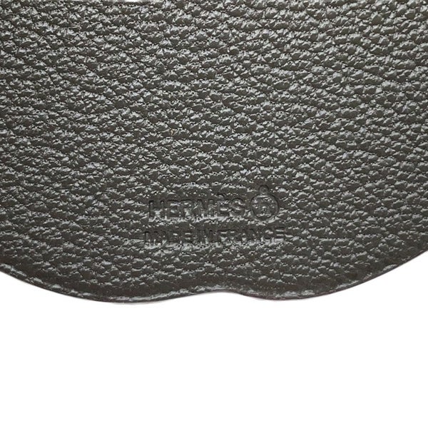 エルメス チャーム プティアッシュ りんご ルージュトマト/ブラウン シェブルミゾル/トゴ HERMES シェーブル アップル