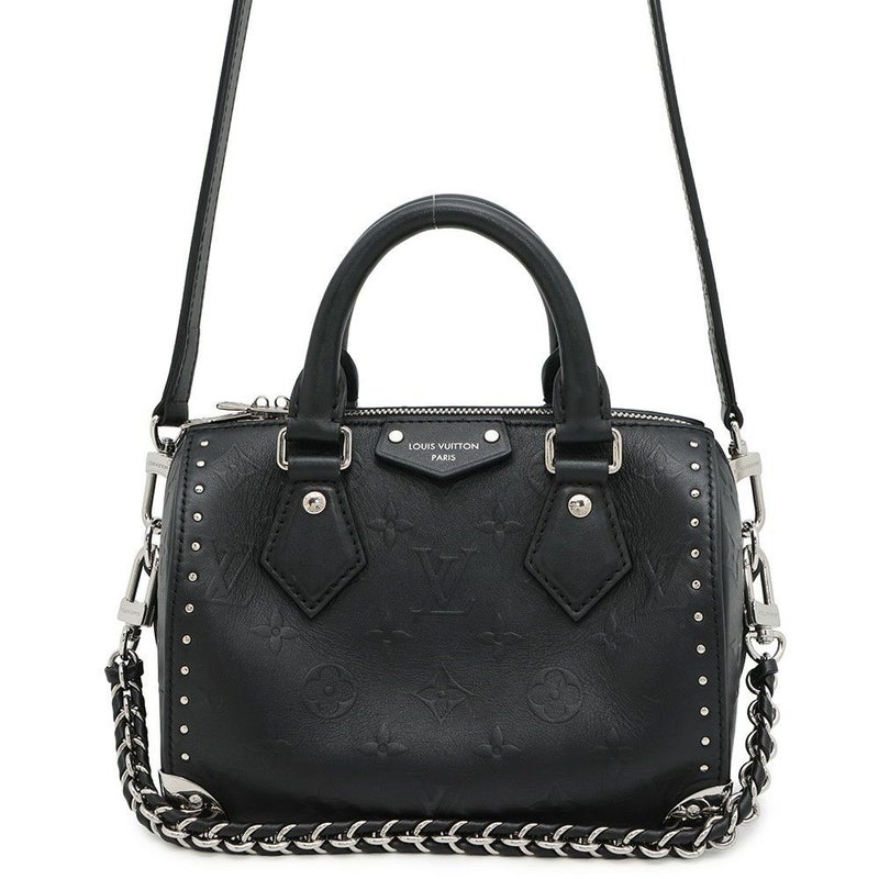 ルイヴィトン ハンドバッグ モノグラム スピーディ・トランク20 M14575 3way 黒 ブラック 2025クルーズ