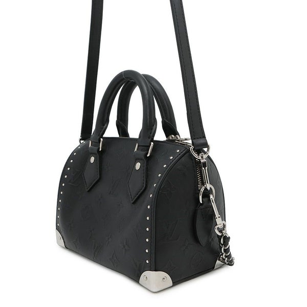 ルイヴィトン ハンドバッグ モノグラム スピーディ・トランク20 M14575 3way 黒 ブラック 2025クルーズ