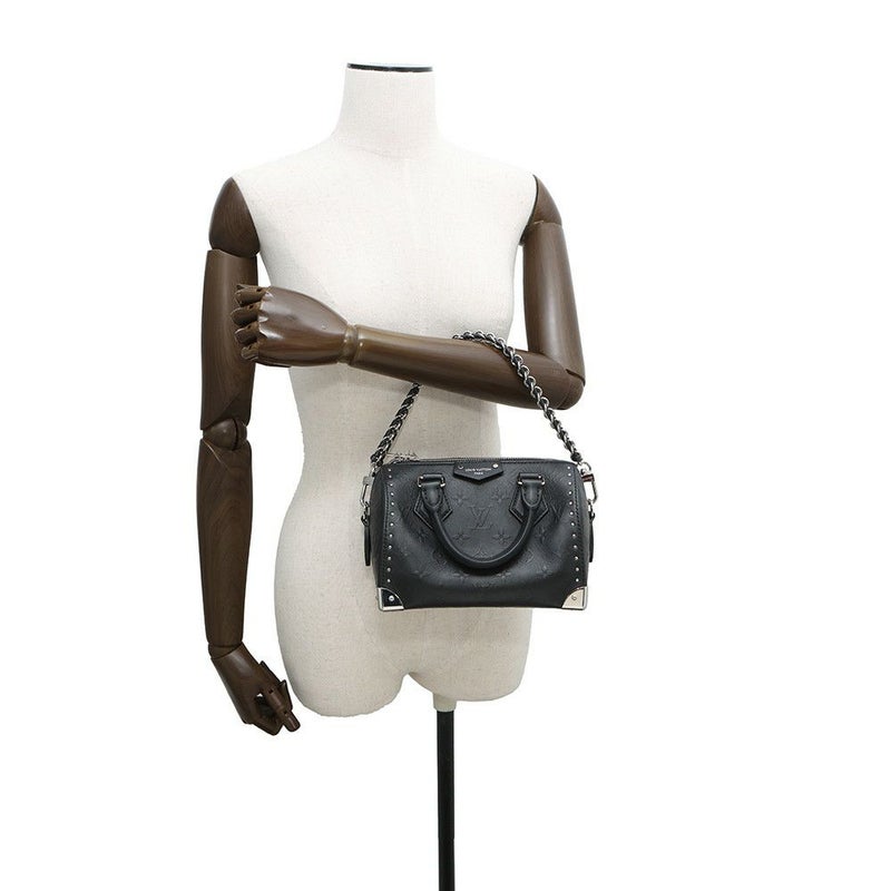 ルイヴィトン ハンドバッグ モノグラム スピーディ・トランク20 M14575 3way 黒 ブラック 2025クルーズ