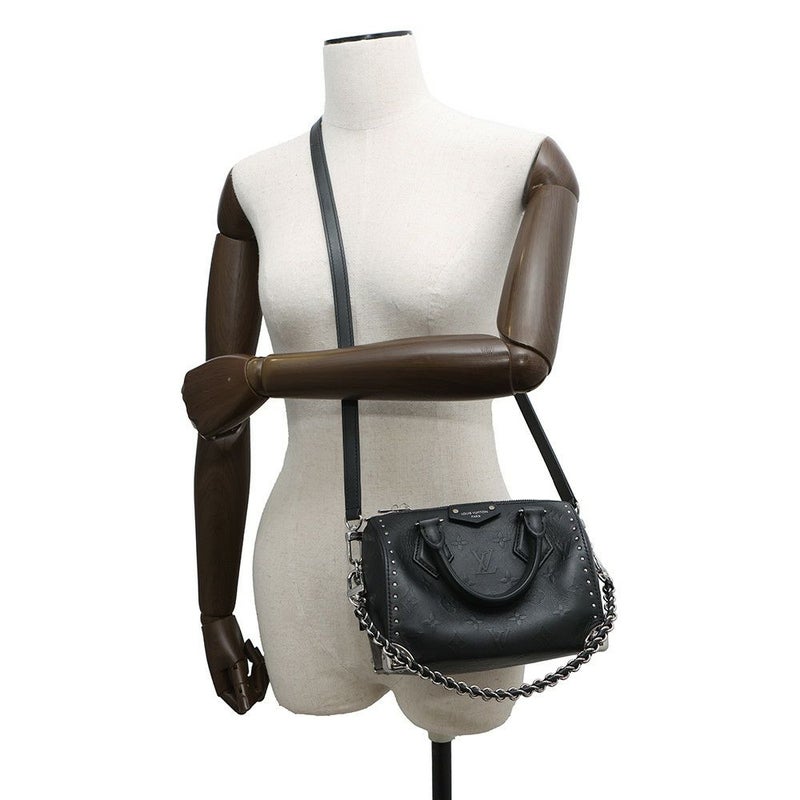 ルイヴィトン ハンドバッグ モノグラム スピーディ・トランク20 M14575 3way 黒 ブラック 2025クルーズ