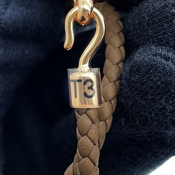 エルメス ブレスレット ルリ ドゥブルトゥール エトゥープ/ピンクゴールド金具 スイフト サイズT3