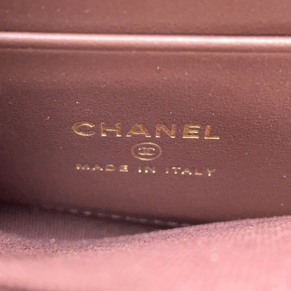 シャネル コインケース マトラッセ ココマーク L字ファスナー キャビアスキン AP3999 財布 カードケース 黒