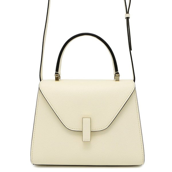 ヴァレクストラ ハンドバッグ イジィデ ミニ ソフトカーフレザー WBES0036028LOC99WW Valextra 2way 白