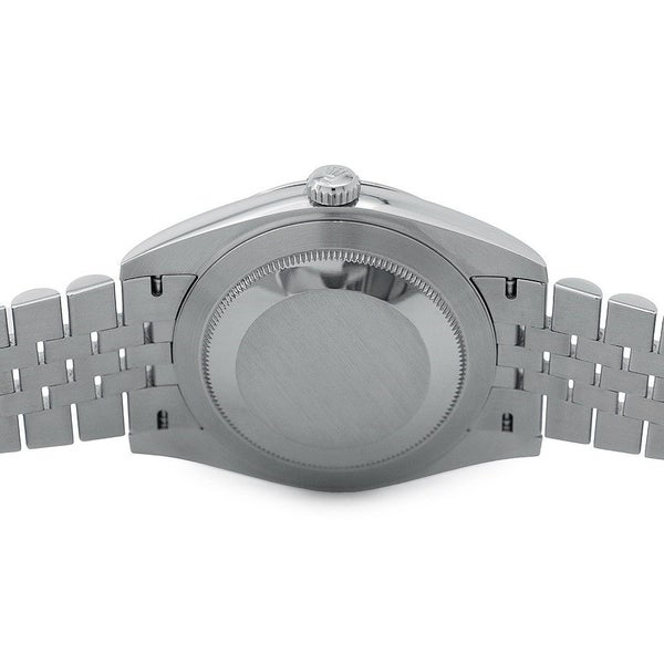 ロレックス デイトジャスト41 SS/K18WG 126334 ROLEX 腕時計 白文字盤 ローマン