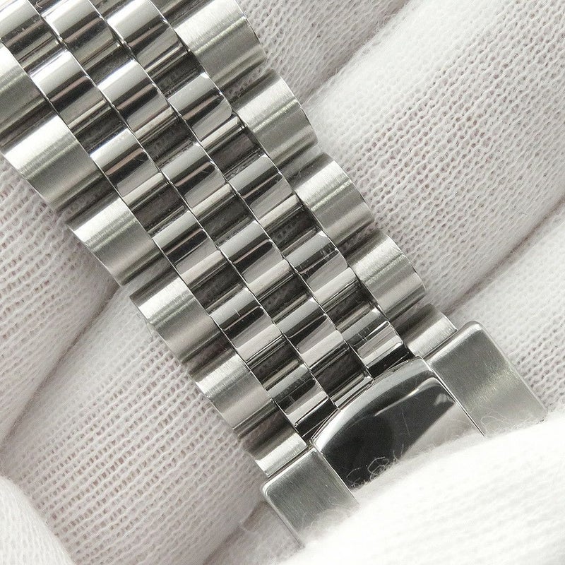 ロレックス デイトジャスト41 SS/K18WG 126334 ROLEX 腕時計 白文字盤 ローマン