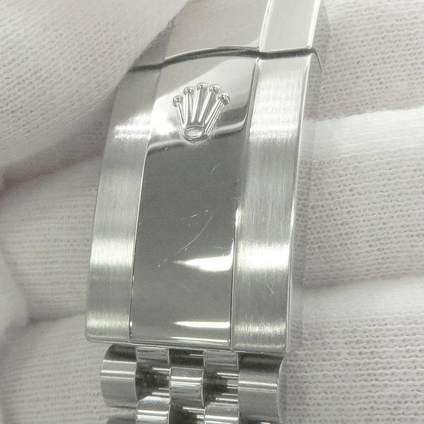 ロレックス デイトジャスト41 SS/K18WG 126334 ROLEX 腕時計 白文字盤 ローマン