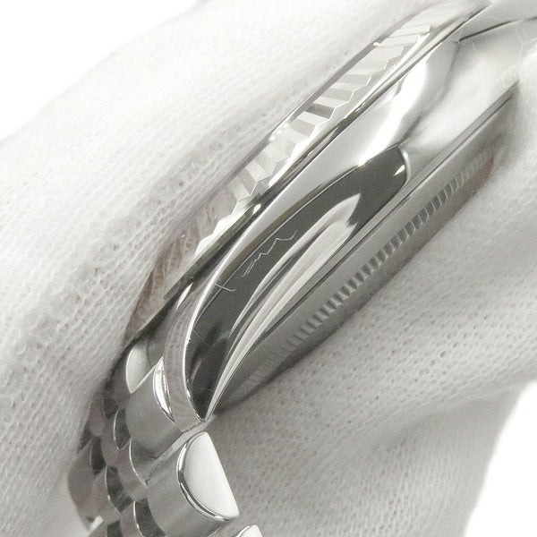 ロレックス デイトジャスト41 SS/K18WG 126334 ROLEX 腕時計 白文字盤 ローマン