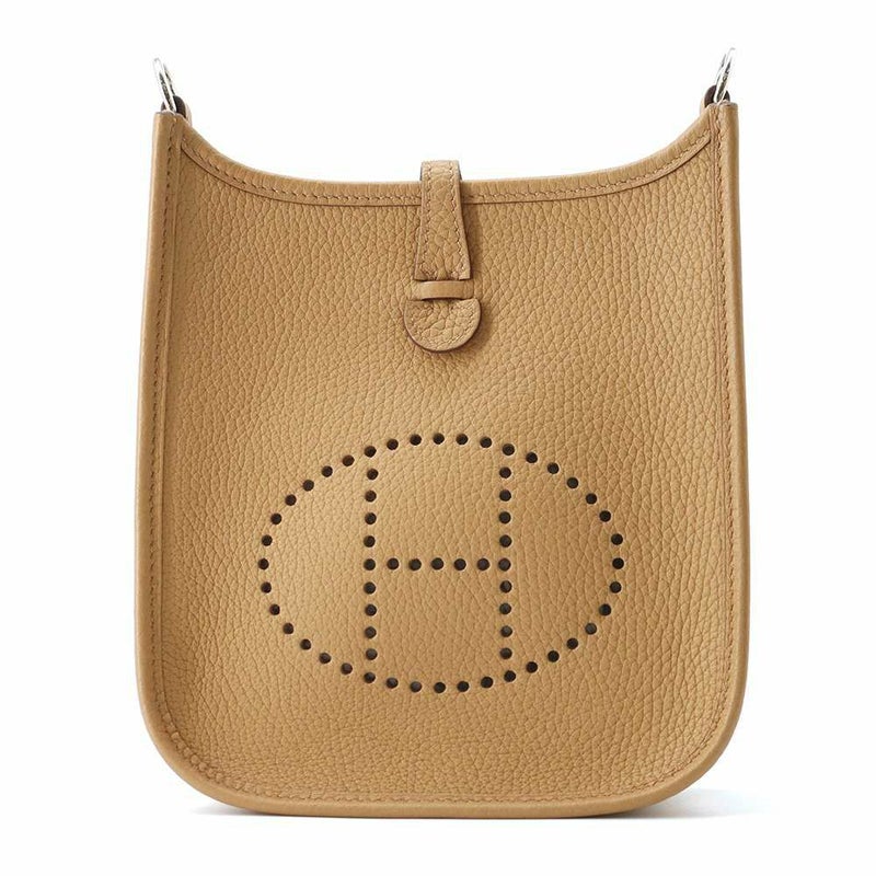 エルメス ショルダーバッグ エブリンTPM アマゾン ビスキュイ/シルバー金具 トリヨンクレマンス Z刻印