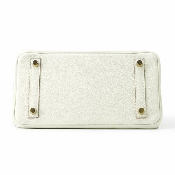 エルメス バーキン25 マッシュルーム/ゴールド金具 トゴ B刻印 HERMES Birkin ハンドバッグ