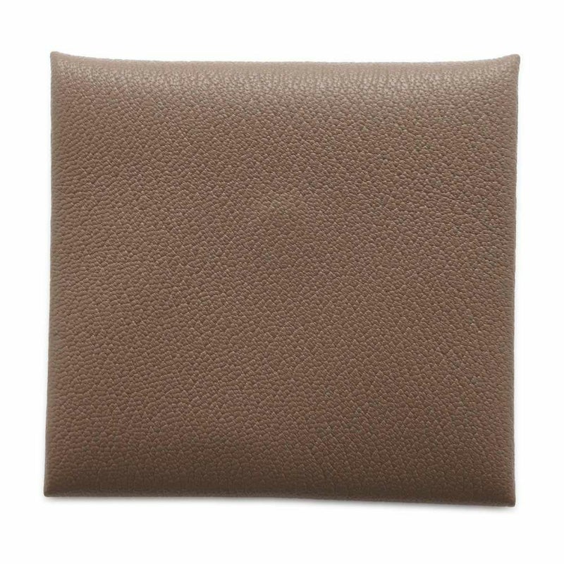 エルメス コインケース バスティア エトゥープ シェブルミゾル X刻印 財布