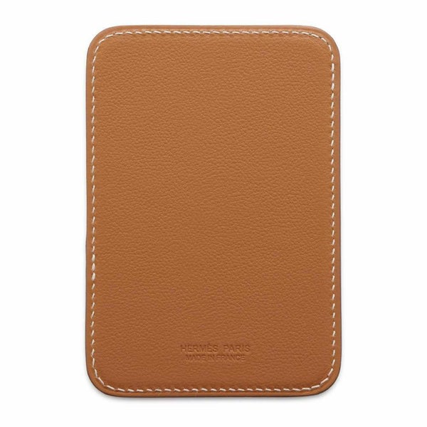 エルメス カードケース マグセーフ エマン シュヴァル ゴールド スイフト B刻印 iPhoneアクセサリー