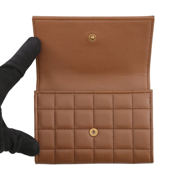 サンローランパリ カードケース コンパクト カードホルダー ラムスキン 742430 SAINT LAURENT PARIS