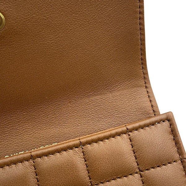 サンローランパリ カードケース コンパクト カードホルダー ラムスキン 742430 SAINT LAURENT PARIS